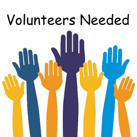 Volunteers – WE NEED YOU!