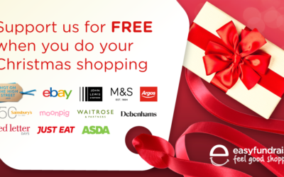 Support us for free whilst doing your Christmas shopping!
